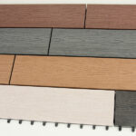 Deck, decking board, terrace, fence, façade cladding, WPC, wood plastic composite, click type decking